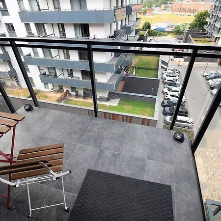 Apartament Blue Bastion Walowa 23C Z Klimatyzacja I Miejscem Parkingowym W Podziemnym Parkingu Gdańsk Eksteriør bilde