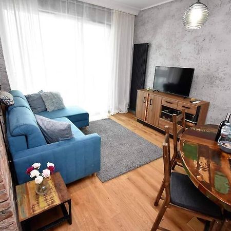 Apartament Blue Bastion Walowa 23C Z Klimatyzacja I Miejscem Parkingowym W Podziemnym Parkingu Gdańsk Eksteriør bilde